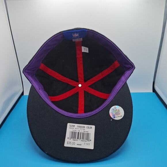 Cincinnati Bengals Reebok Multi-Color Polka Dots Fitted Cap Hat Size: 7 1/2 - Picture 6 of 7